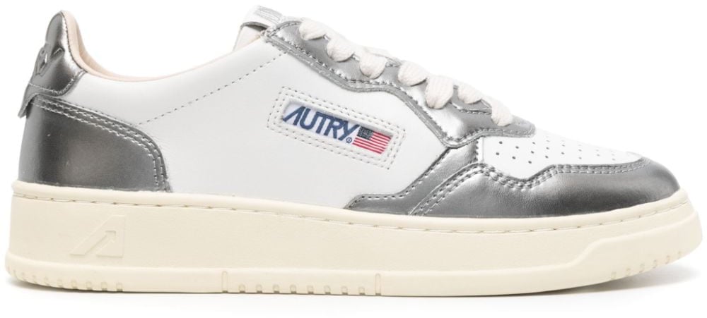Autry Sneakers Silver Zilver