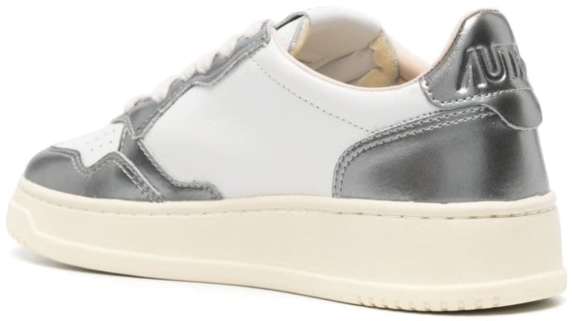 Autry Sneakers Silver Zilver