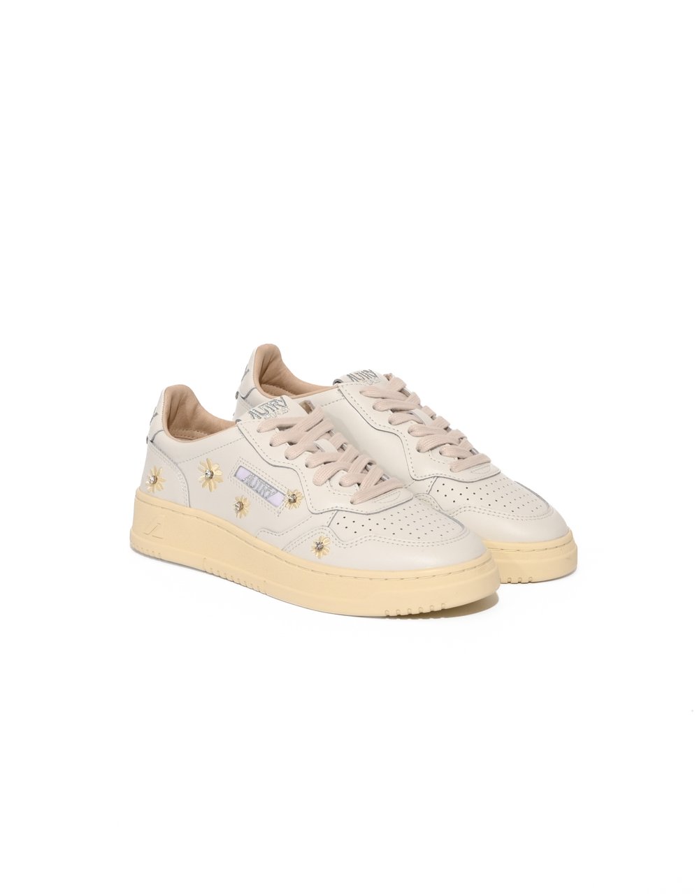 Autry Sneakers Lea/Embflow Wht/Rut Wit