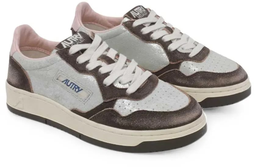 Autry Sneakers Silv/Mustang Lichtgrijs
