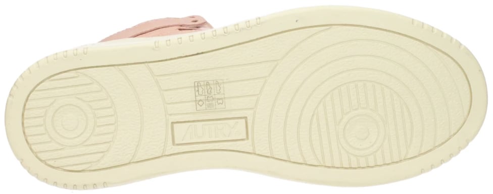 Autry Medalist 01 Mid Sneakers Roze