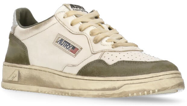 Autry Sneakers Ivory Wit