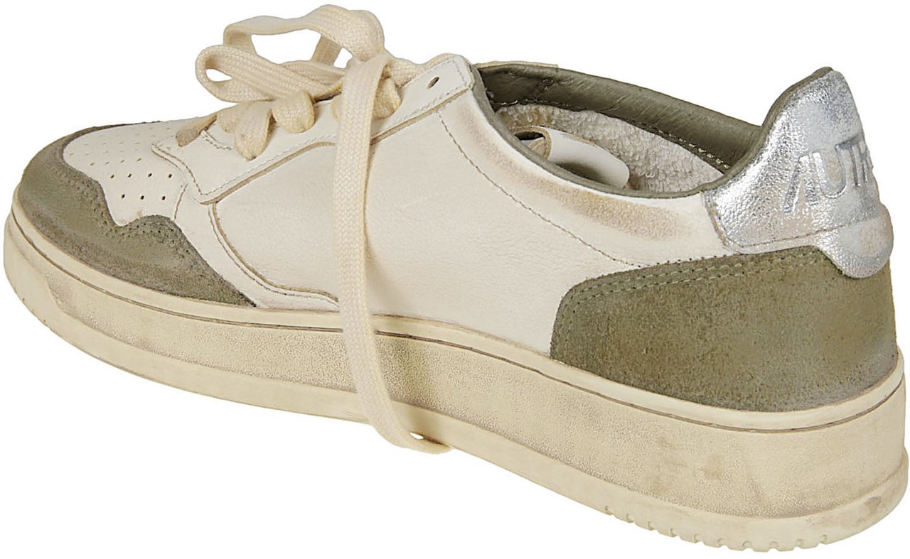 Autry Medalist Low Super Vintage Sneakers White Wit