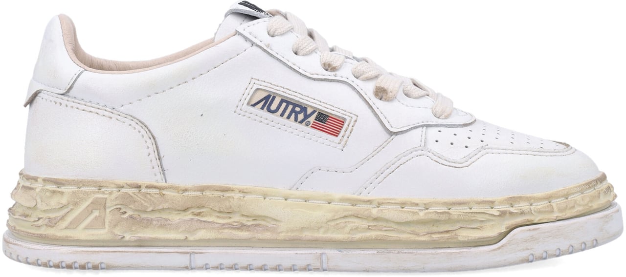 Autry Sup Vint Low Mihara Yasuhiro Bianco Wit