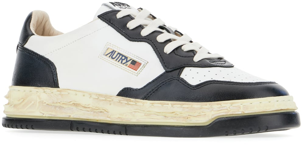 Autry Autry Two-tone leather Medalist Super Vintage Autry X Mihara Yasuhiro sneakers Divers