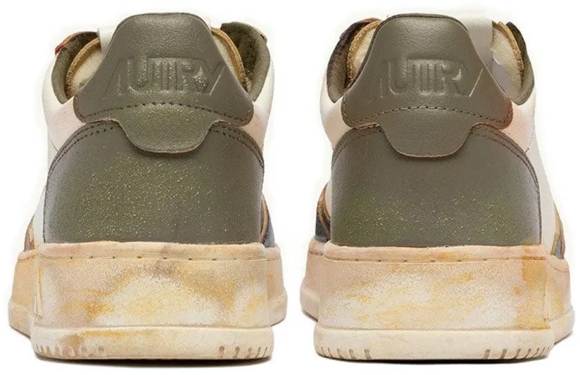 Autry Sneakers Wht/Blk/Covgrn Wit