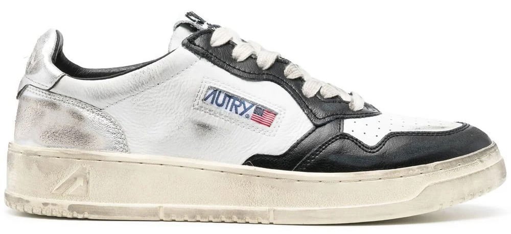 Autry Sneakers Whiteblacksilver Divers