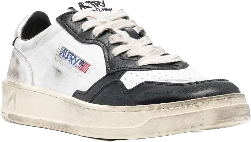 Autry Sneakers Whiteblacksilver Divers
