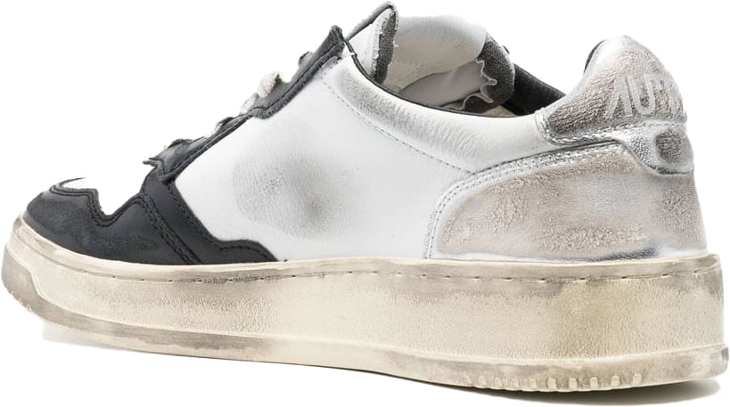 Autry Sneakers Whiteblacksilver Divers