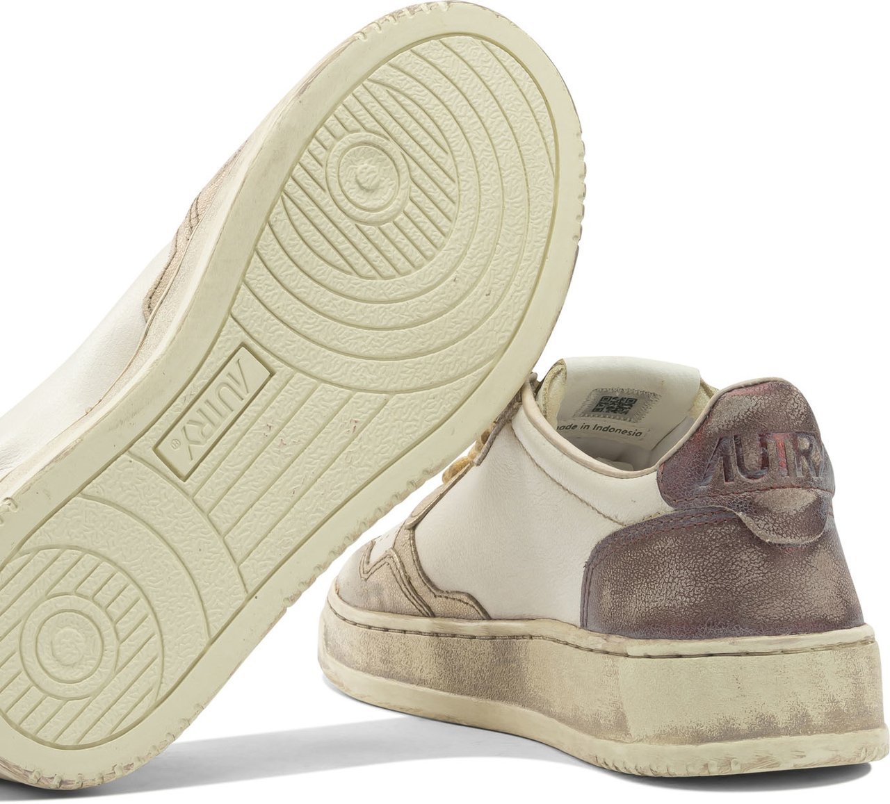 Autry "Medalist Low Super Vintage" sneakers Wit