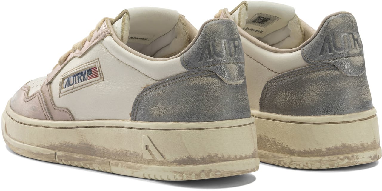 Autry "Medalist Low Super Vintage" sneakers Wit