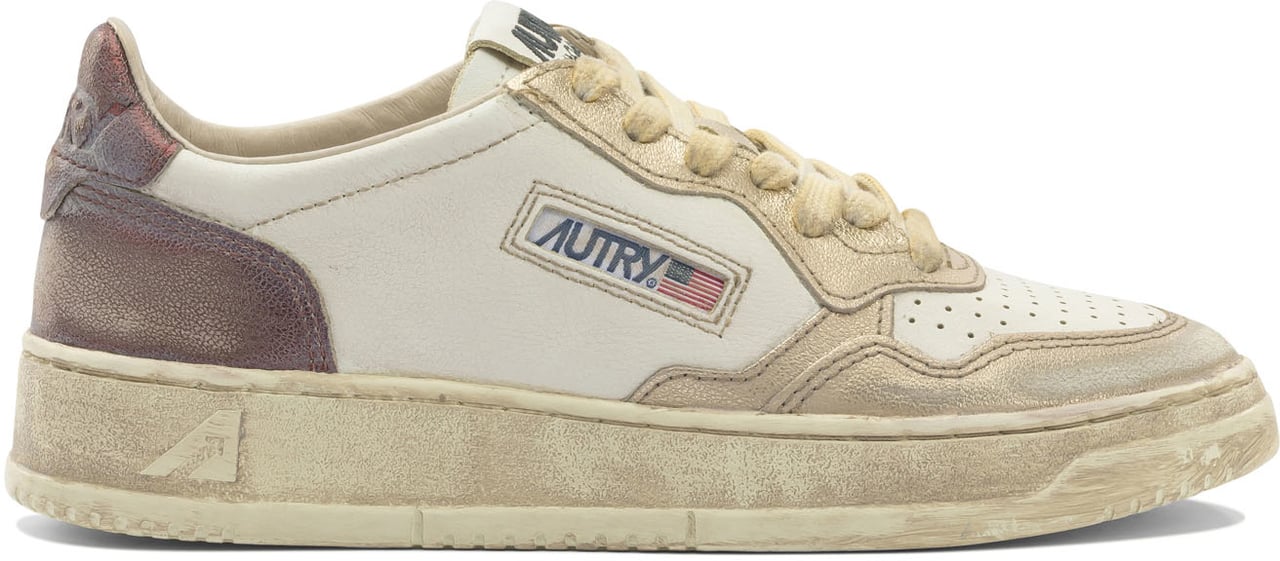 Autry "Medalist Low Super Vintage" sneakers Wit