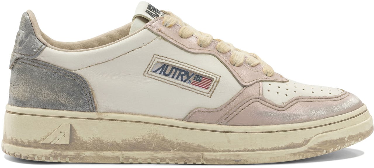 Autry "Medalist Low Super Vintage" sneakers Wit