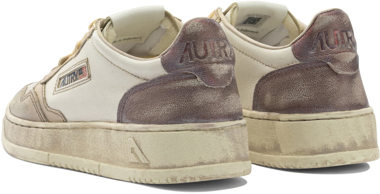 Autry "Medalist Low Super Vintage" sneakers Wit