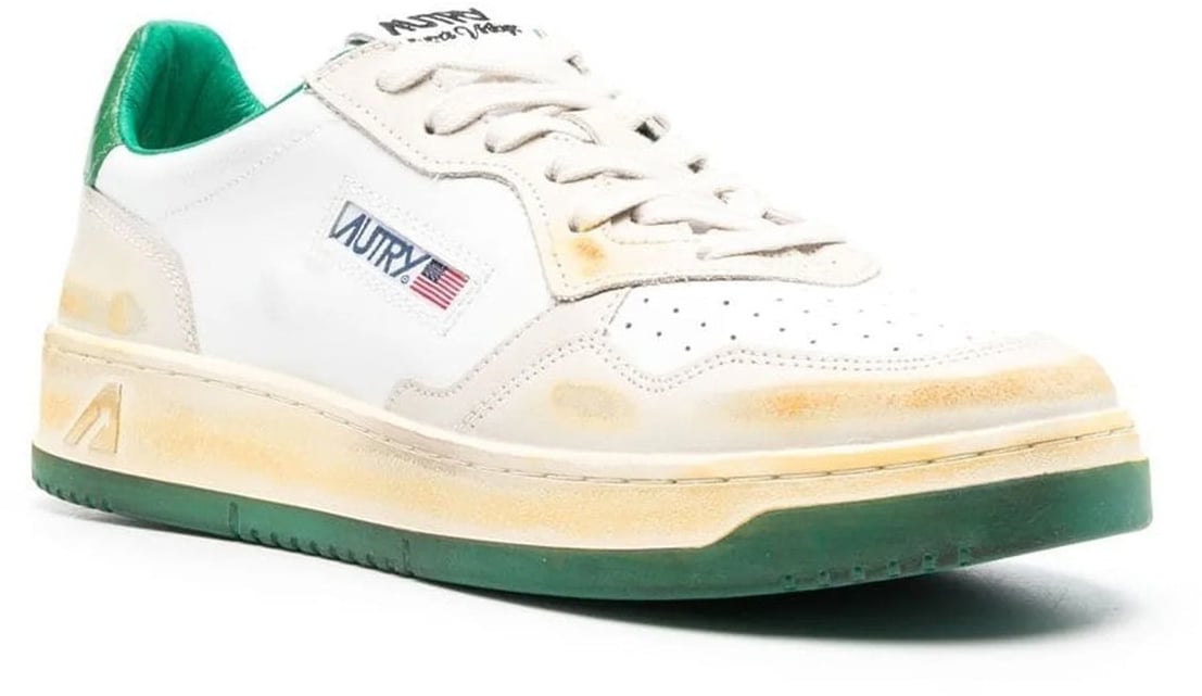 Autry AUTRY SUPER VINTAGE LOW SNEAKERS Wit