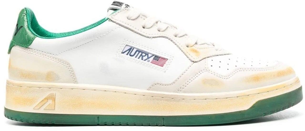 Autry AUTRY SUPER VINTAGE LOW SNEAKERS Wit