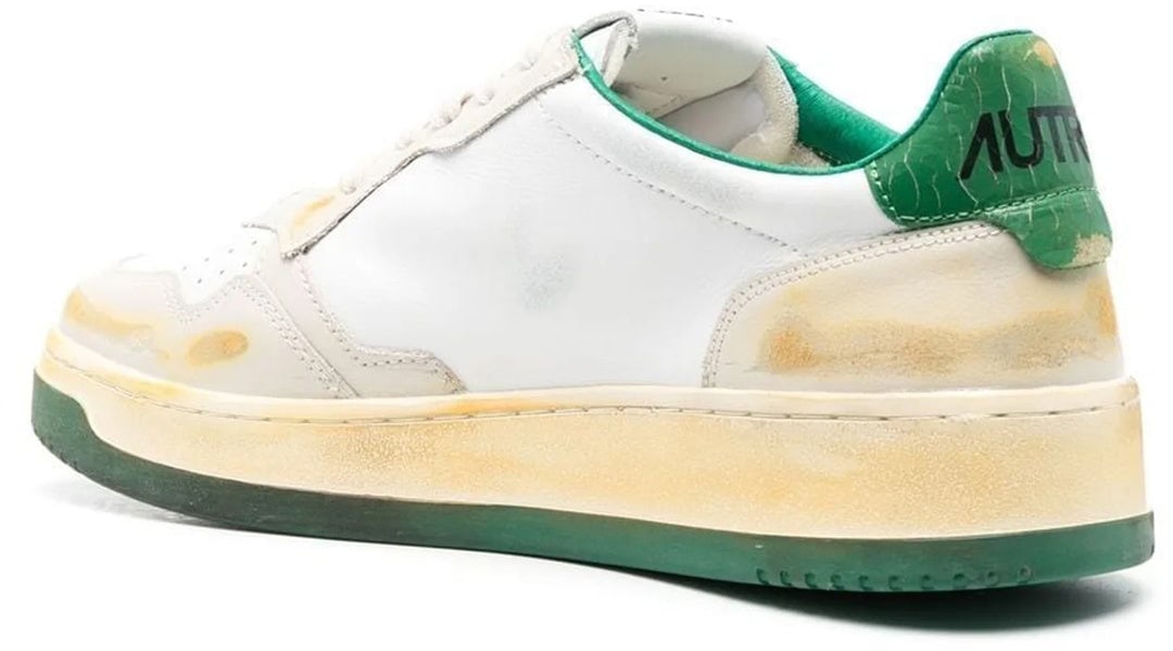 Autry AUTRY SUPER VINTAGE LOW SNEAKERS Wit