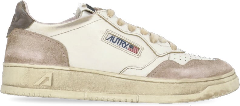 Autry Sneakers Ivory Wit