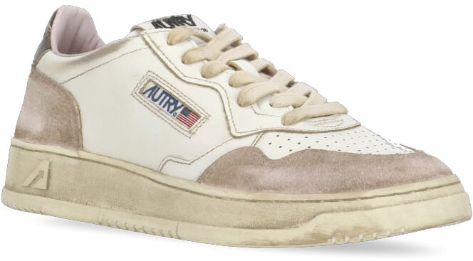 Autry Sneakers Ivory Wit