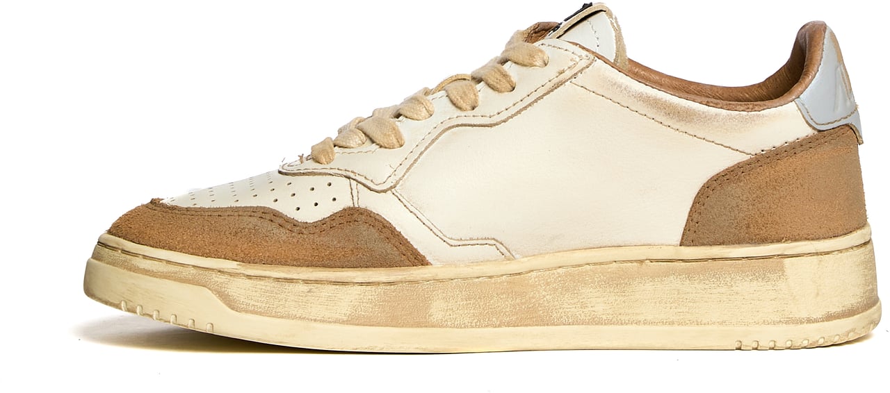 Autry Sneakers Medalist Low Super Vintage Cognac, Microchip Bruin