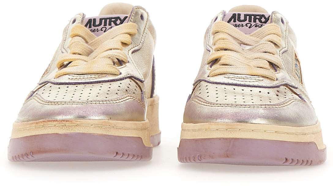 Autry Sneakers Golden Goud