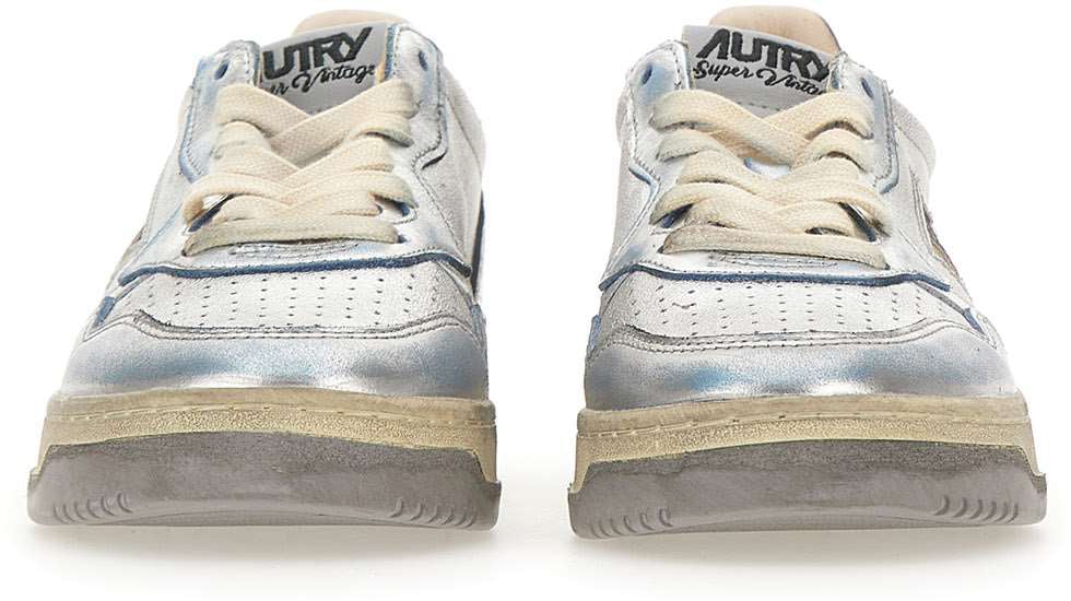 Autry Sneakers Silver Zilver