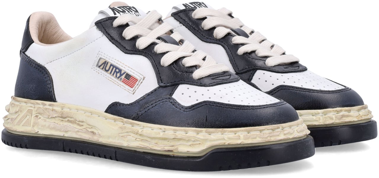 Autry Sup Vint Low Mihara Yasuhiro Bianco Wit