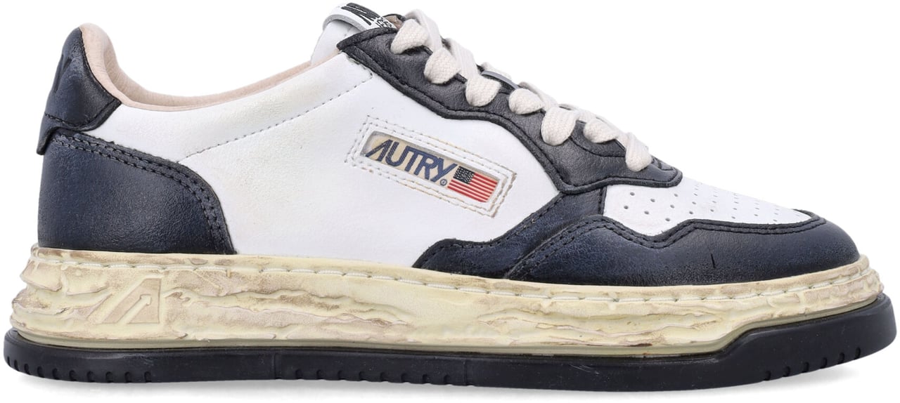 Autry Sup Vint Low Mihara Yasuhiro Bianco Wit