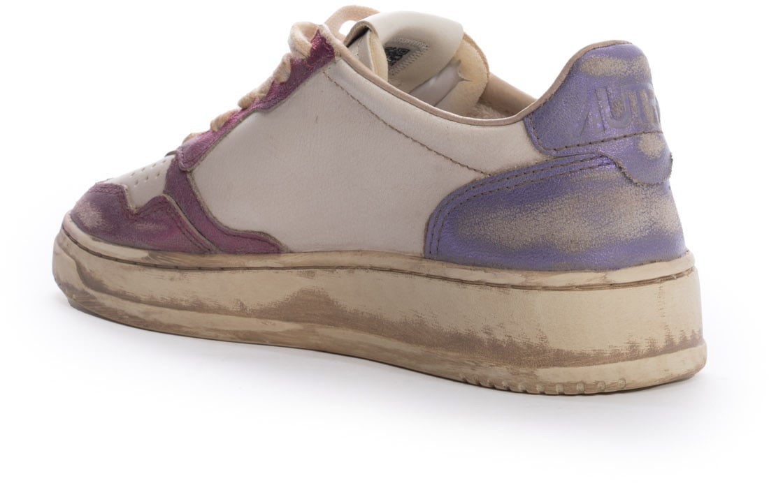 Autry Sneakers Metalleat Fusciaviol Metallic