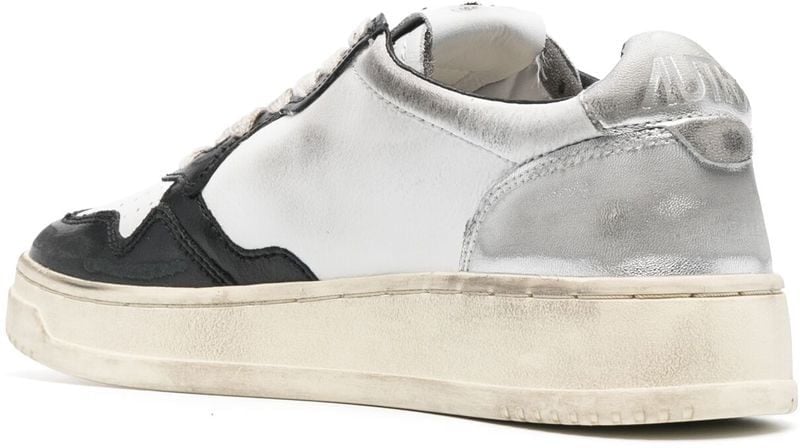 Autry Sneakers Whiteblacksilver Divers