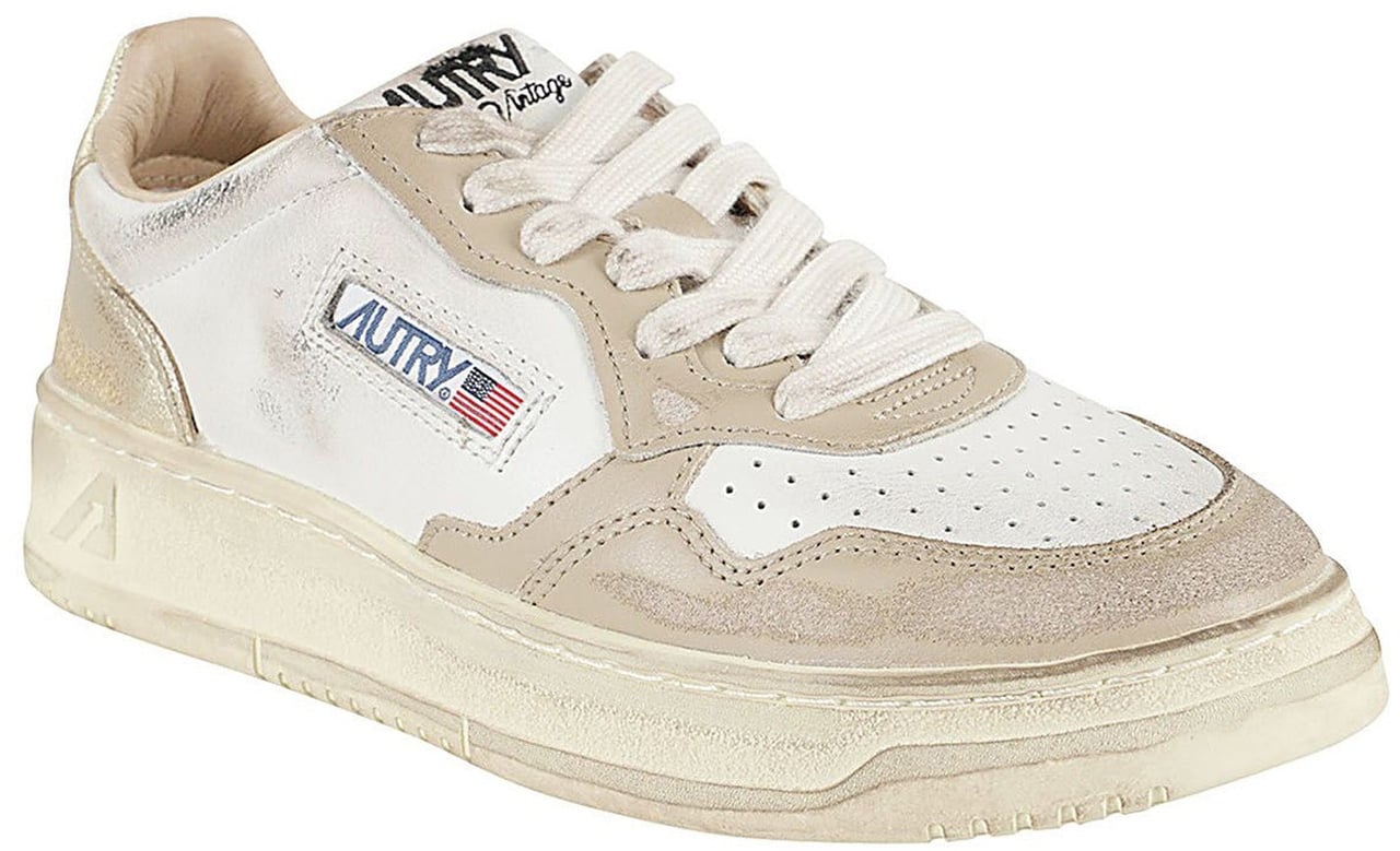 Autry AUTRY SUPER VINTAGE LOW SNEAKERS Beige
