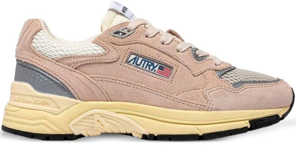 Autry basket autry hyperway beige femme Beige