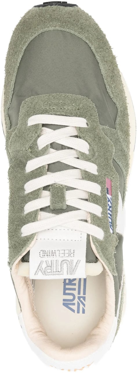 Autry Sneakers Wht/Sage Lime