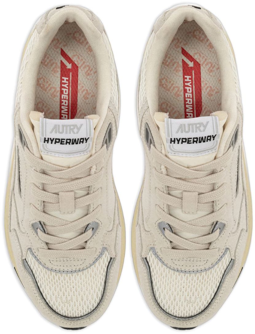 Autry Sneakers Wht/Silver Wit