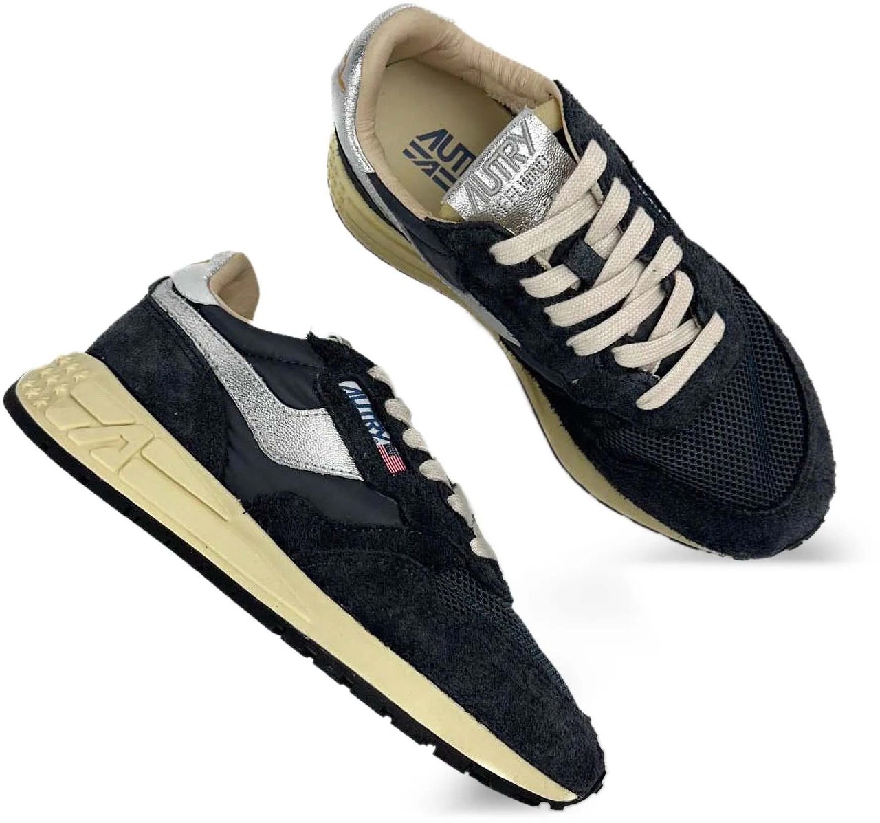 Autry Sneakers Black Zwart