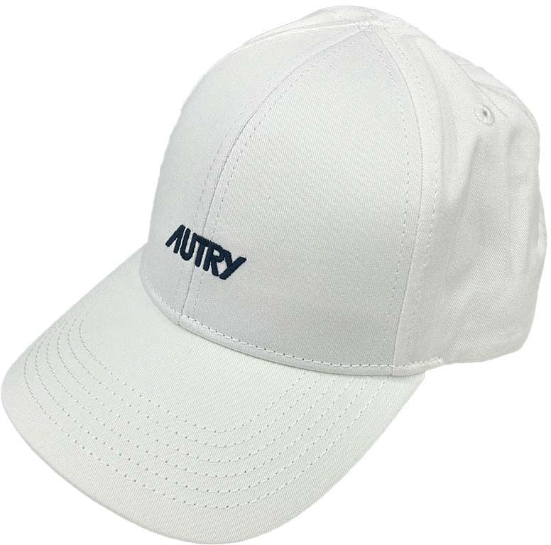 Autry casquette autry baseball logo brode blanche Beige