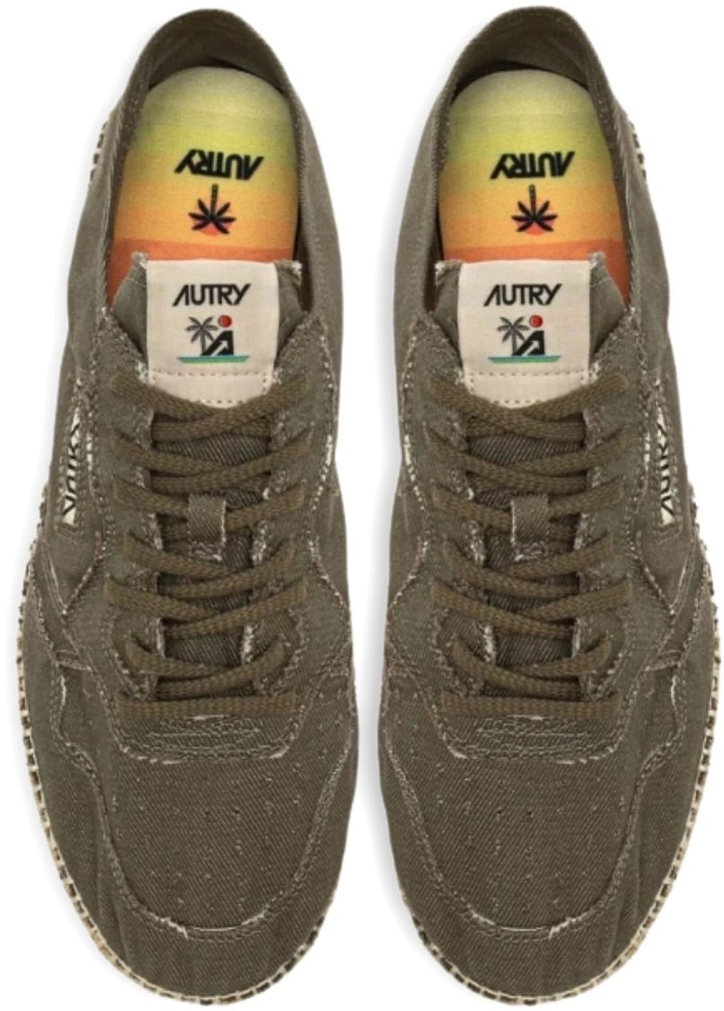 Autry Sneakers Green Groen