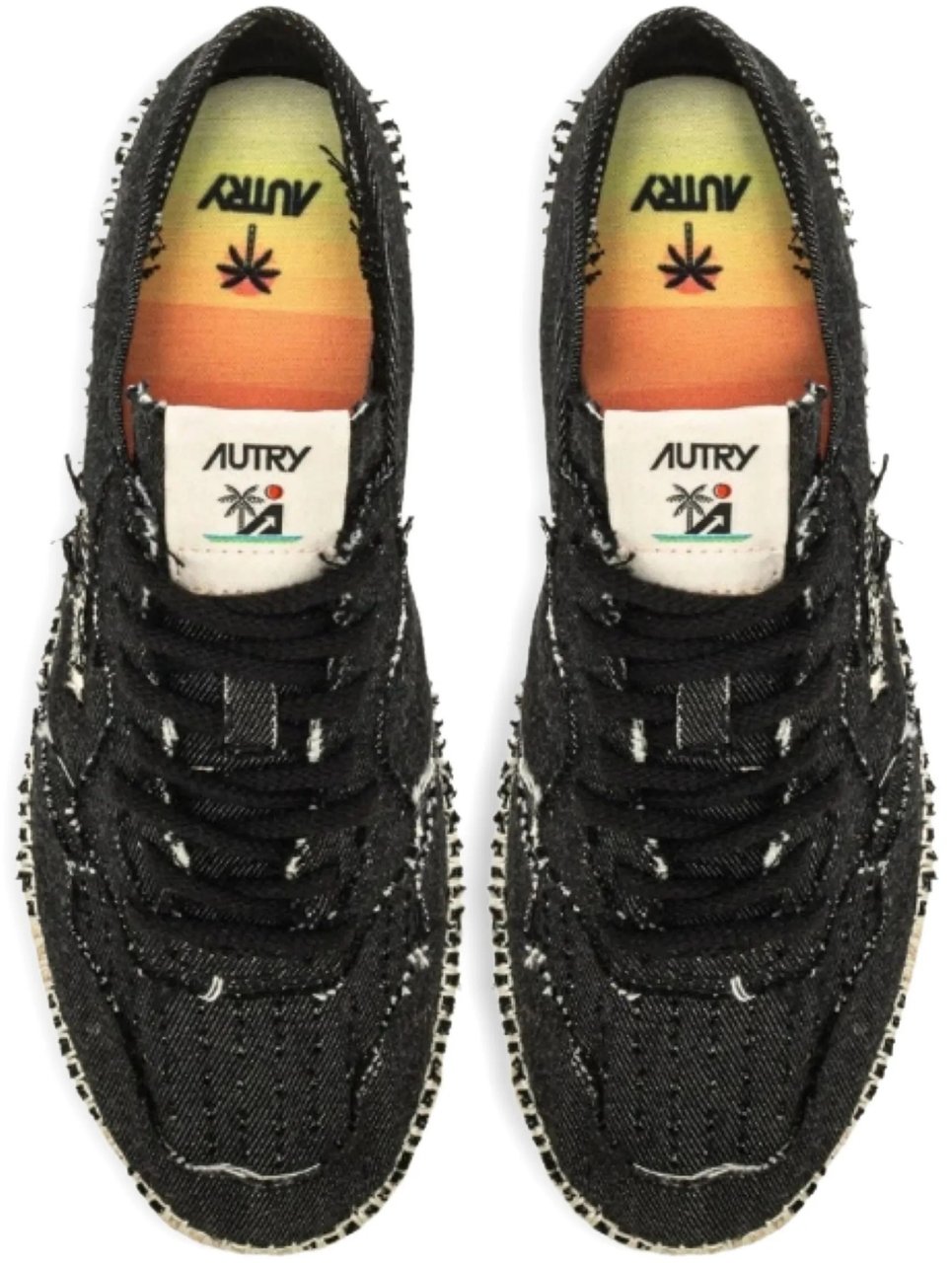 Autry Flat Shoes Black Zwart