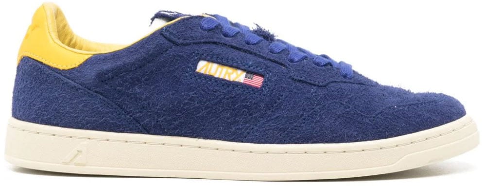 Autry Medalist Flat Low Sneakers Blauw