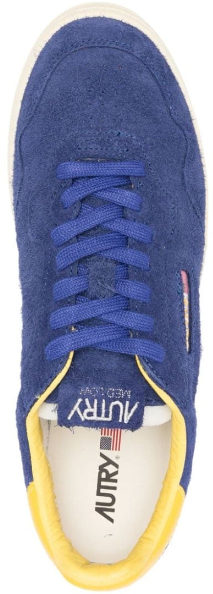Autry Medalist Flat Low Sneakers Blauw