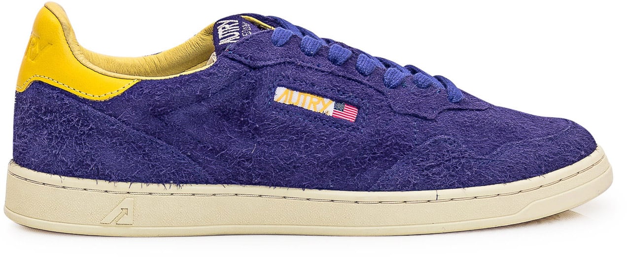 Autry Sneaker Medalist Flat Low Blauw