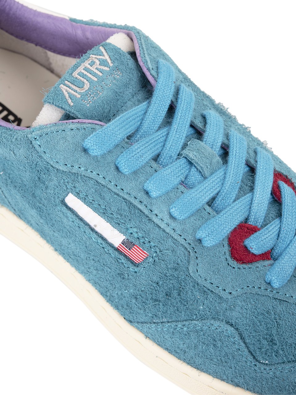 Autry Medalist Flat Low Sneakers Blauw