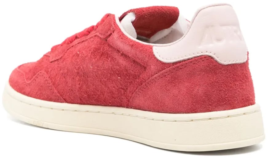 Autry Medalist Flat Low Sneakers Rood