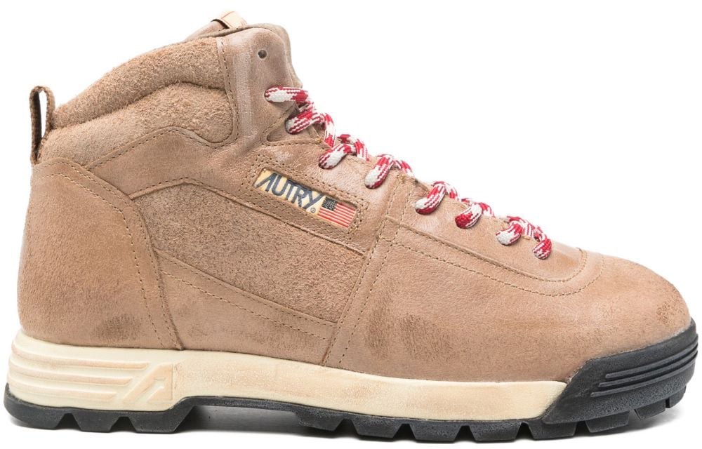 Autry Boots Leather Brown Bruin