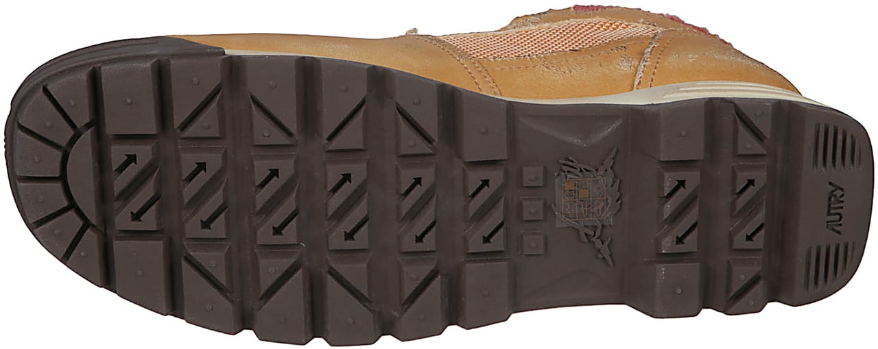Autry Malga Mid Trekking Ankle Boots Brown Bruin