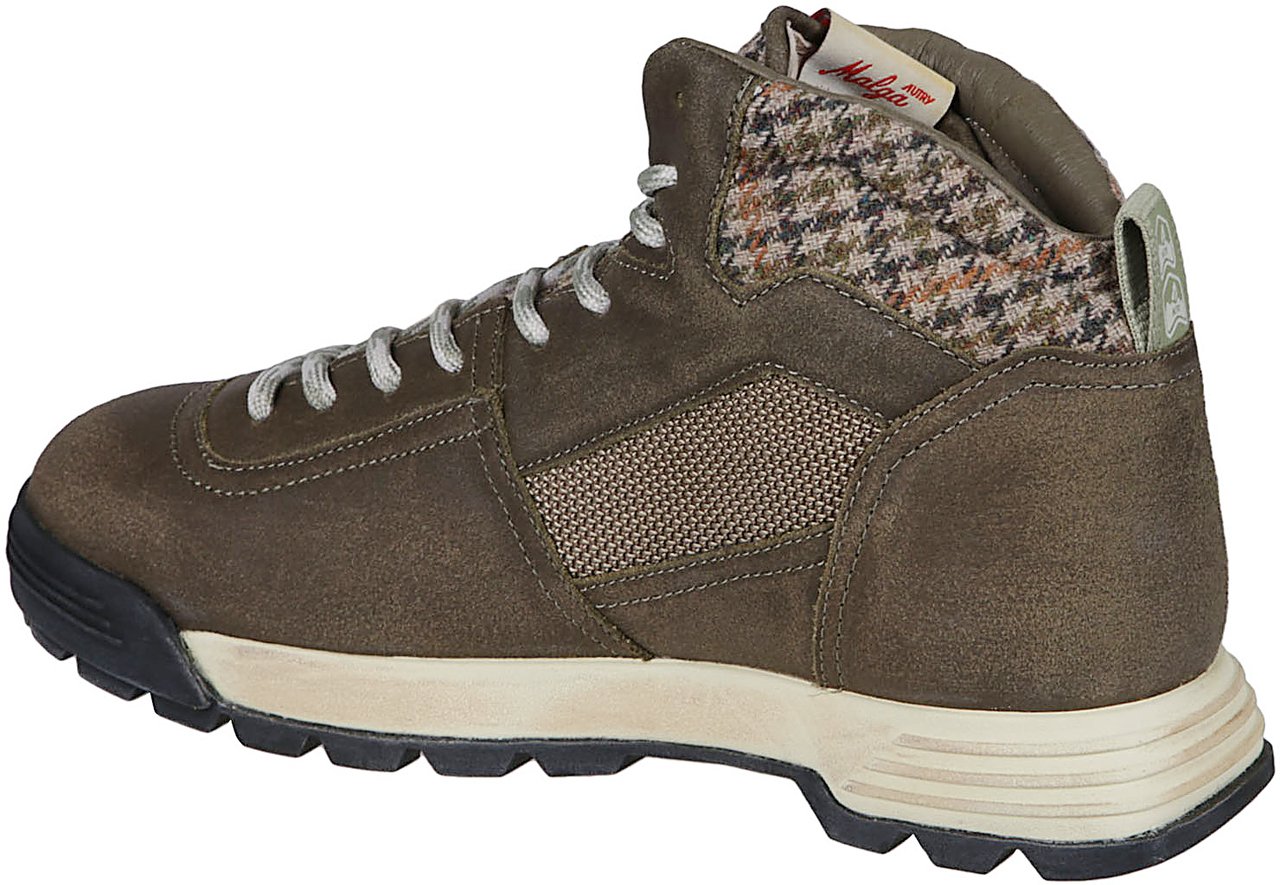 Autry Malga Mid Trekking Ankle Boots Green Groen