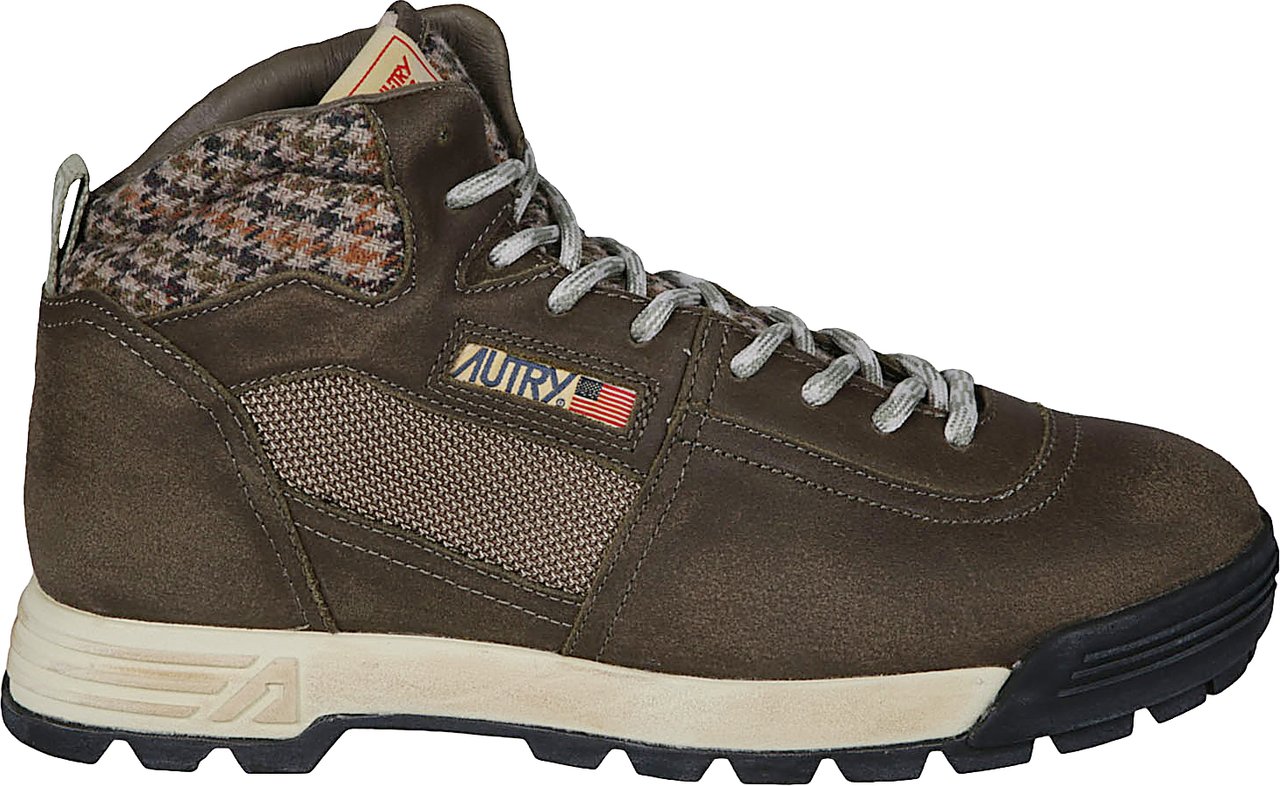 Autry Malga Mid Trekking Ankle Boots Green Groen