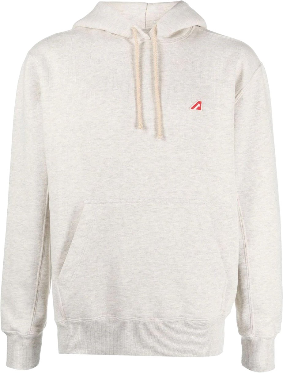 AUTRY Cotton Hoodie Beige