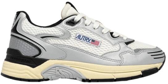 Autry Autry Scarpe Bianco/argento/nero Wit