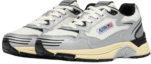 Autry Autry Scarpe Bianco/argento/nero Wit